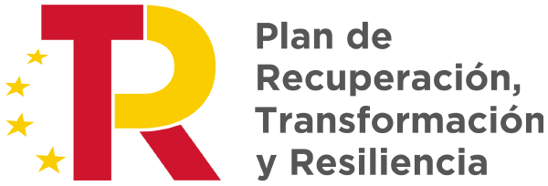 Logo Plan de Recuperación, Transformación e Resilencia